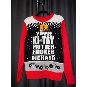 Ugly Christmas Sweater Xmas Size Small Die Hard